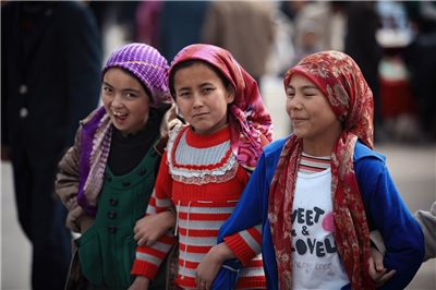 圖為新疆維吾爾族的孩童。示意圖。(圖 : Pixabay)