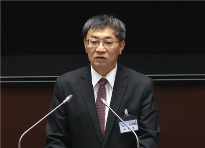 司法院大法官被提名人陳慈陽。(翻攝國會頻道)