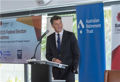 澳洲影子國防部長泰勒(Angus Taylor)。資料照。(圖：Angus Taylor臉書)