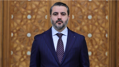 敘利亞外交部長席巴尼(Asaad al-Shaibani)。 (圖：X@Levant_24_)