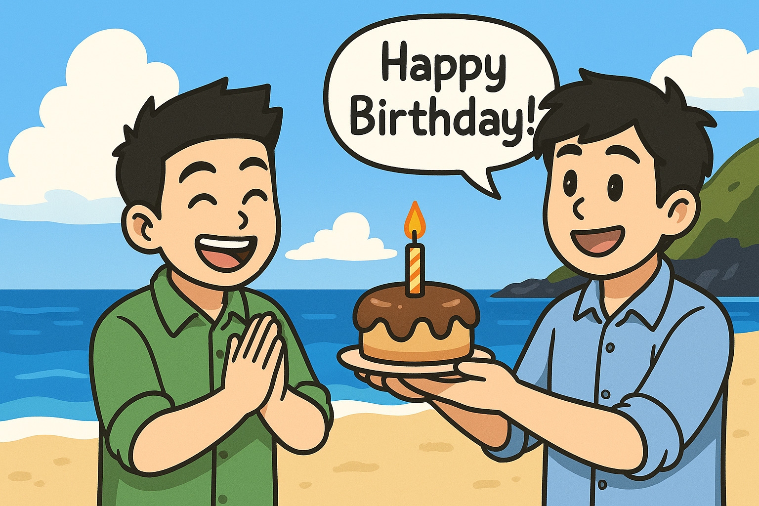 一人一信祝內克生日快樂！