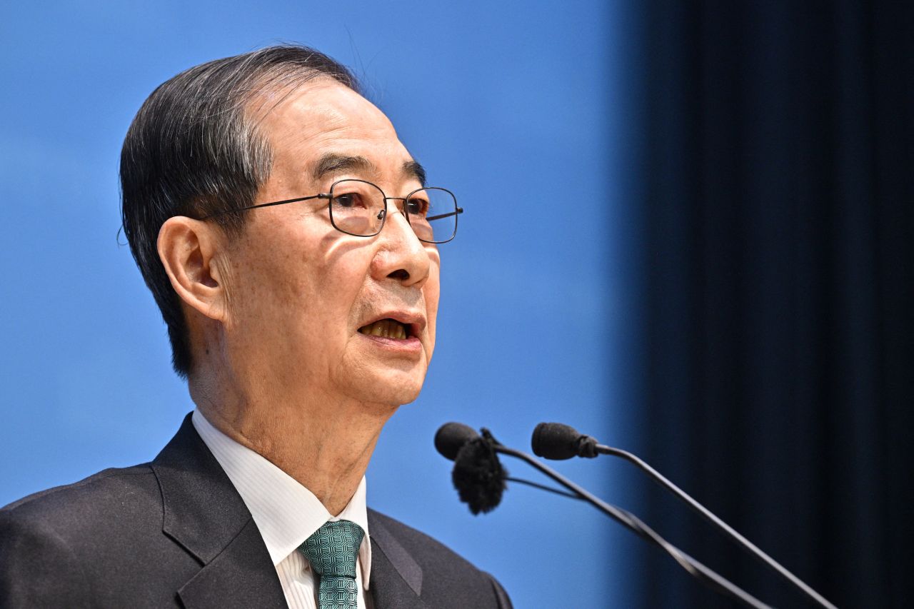 南韓前總理韓悳洙。資料照。