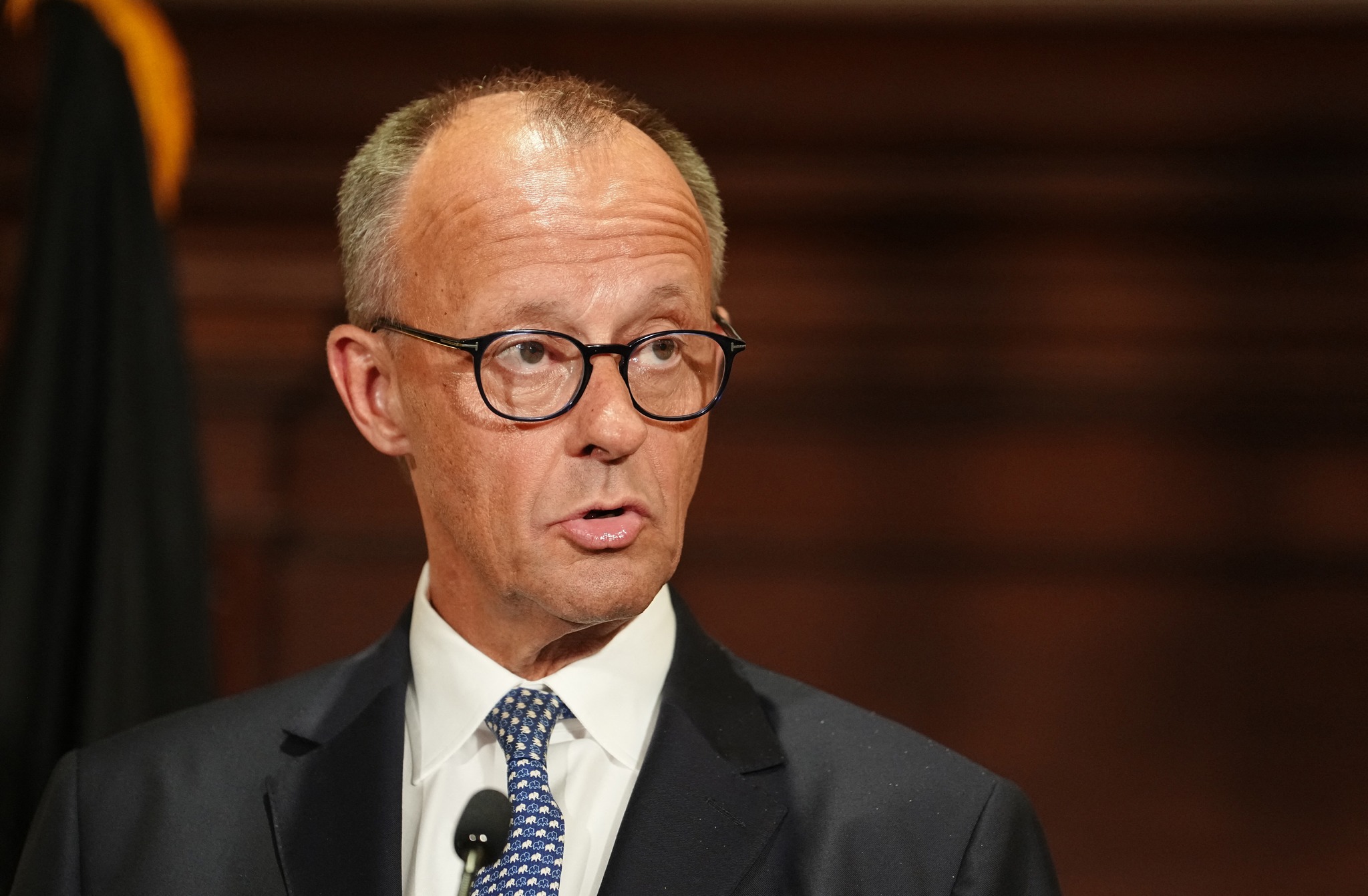 德國總理梅爾茨（Friedrich Merz）18日表示，烏克蘭在談判中不應被迫割讓頓巴斯（Donbass）地區給俄羅斯，因為這就好比要美國放棄佛羅里達州。資料照。(法新社)