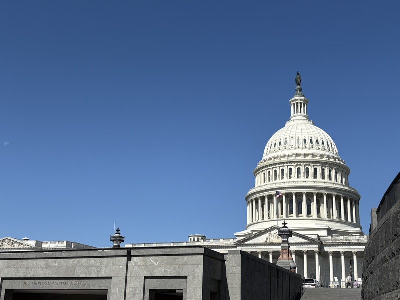 圖為美國國會大廈。
