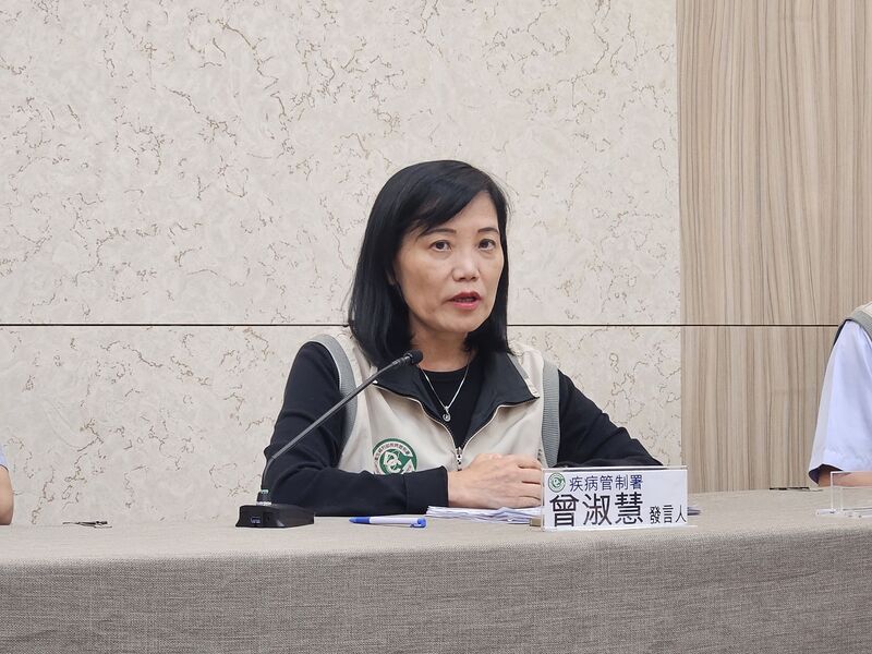 疾管署發言人曾淑慧。(資料照/中央社)
