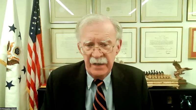 美國總統川普首任總統任內的國安顧問波頓(John Bolton)。資料照片(中央社)