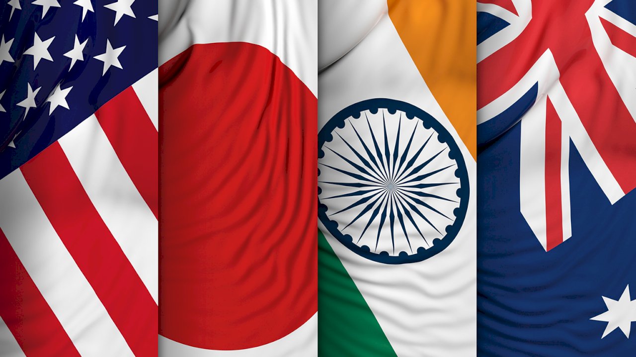 日本、美國、澳洲和印度組成的「四方安全對話」。 (網路圖片)
