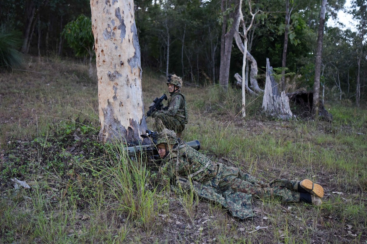 由美、澳兩國主導、兩年一度的2025「護身軍刀」聯合軍演(Talisman saber 25)即將圓滿結束。(翻攝美國防部官網)