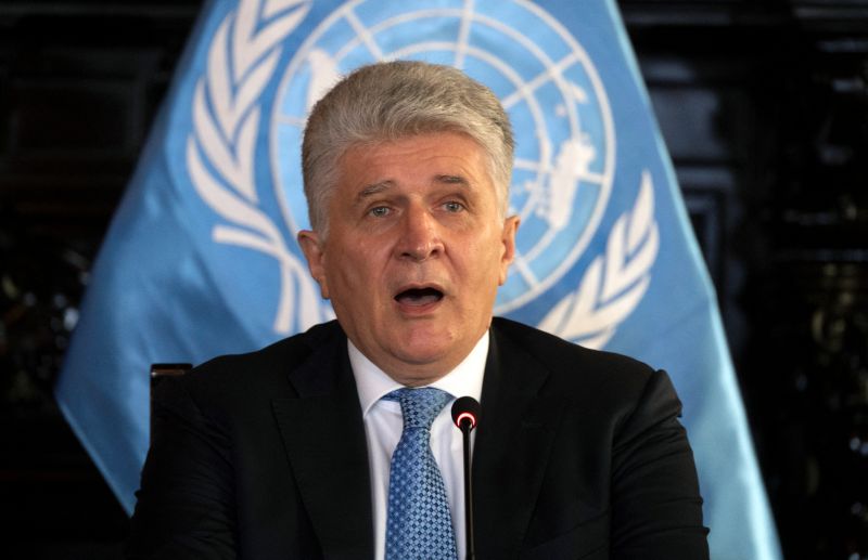 聯合國助理秘書長延恰(Miroslav Jenca)(資料照片)