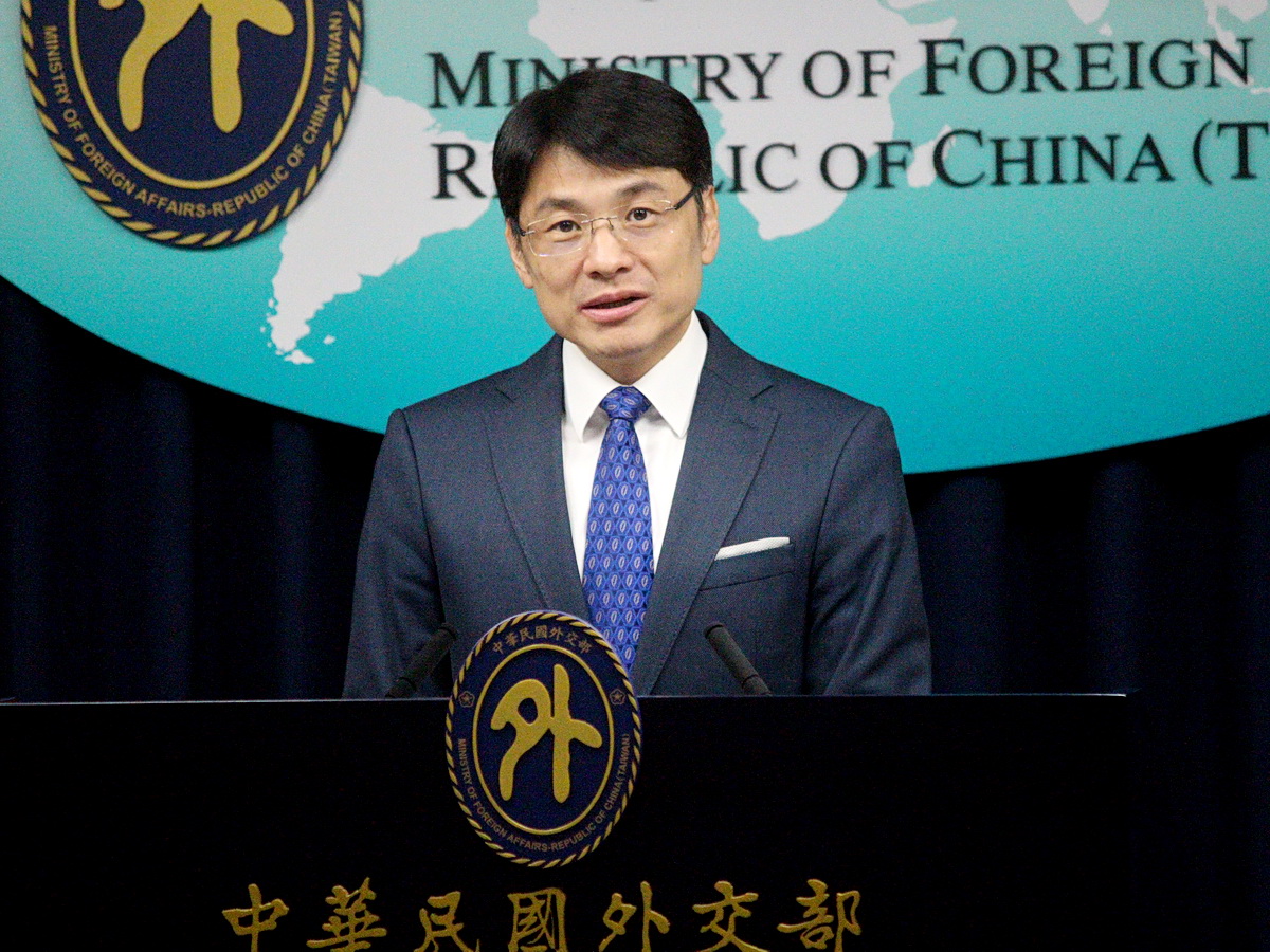 外交部發言人蕭光偉26日表示，今年我國和PIF的對話會議雖未舉辦，但會與個別國家持續就關注議題交換意見 (央廣記者王照坤 攝)