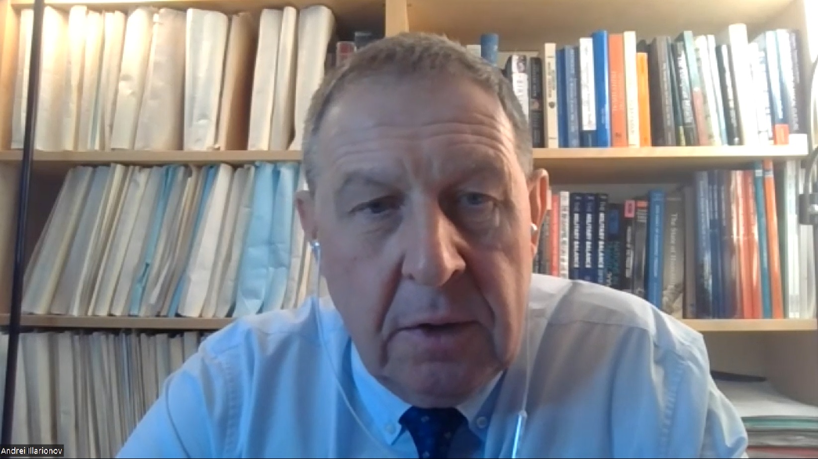 前俄羅斯總理與總統首席經濟顧問伊拉里翁諾夫(Andrei Illarionov)。(X@AnIllarionov)