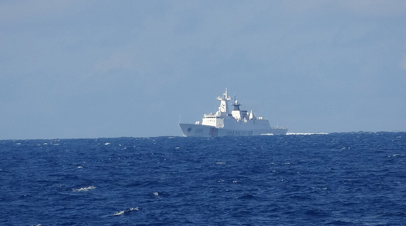 中國解放軍南部戰區發言人4日表示，中國軍方於8月3日至4日兩天在南海進行巡邏。值此之際，菲律賓與印度的海軍也在今天首度於南海展開聯合巡邏。資料照。 (圖：中央社)