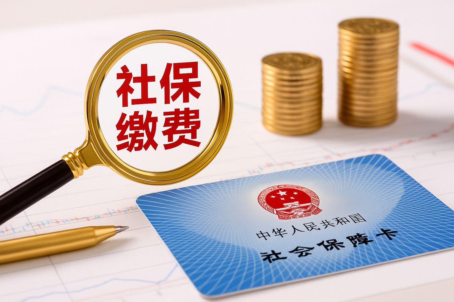 中國從9月1日起將嚴格執行強制交社保的規定。示意圖。(AI生成圖)