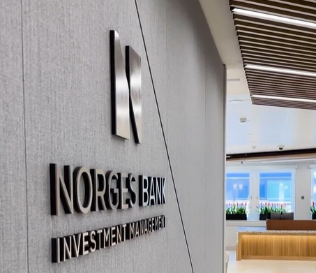 挪威主權基金(GPFG)管理機構挪威央行投資管理公司(NBIM)(圖)宣布從美國開拓重工以及五家以色列銀行撤資。(IG@Norges Bank Investment Management)