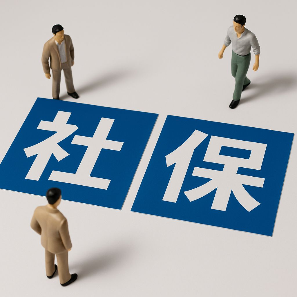 社保、強制社保。示意圖。(AI生成圖)