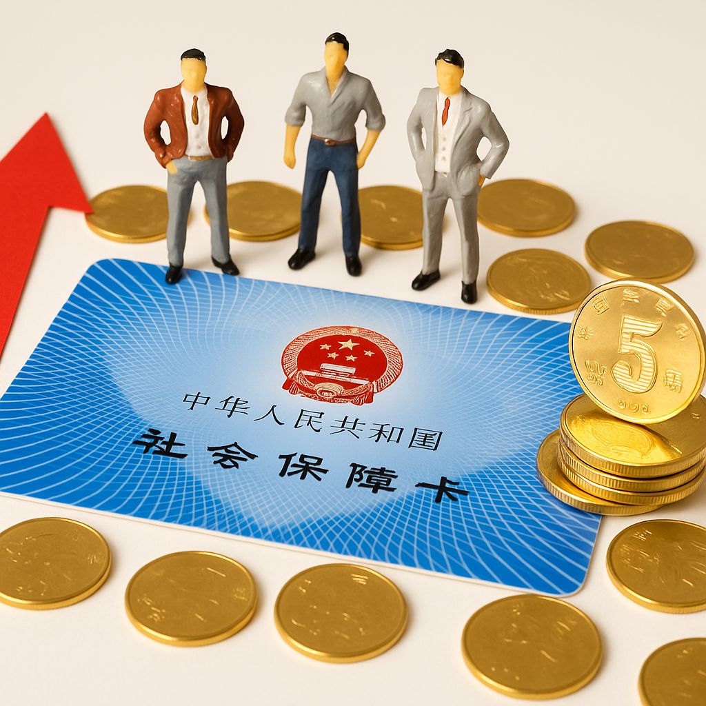 社保、強制社保。示意圖。(AI生成圖)