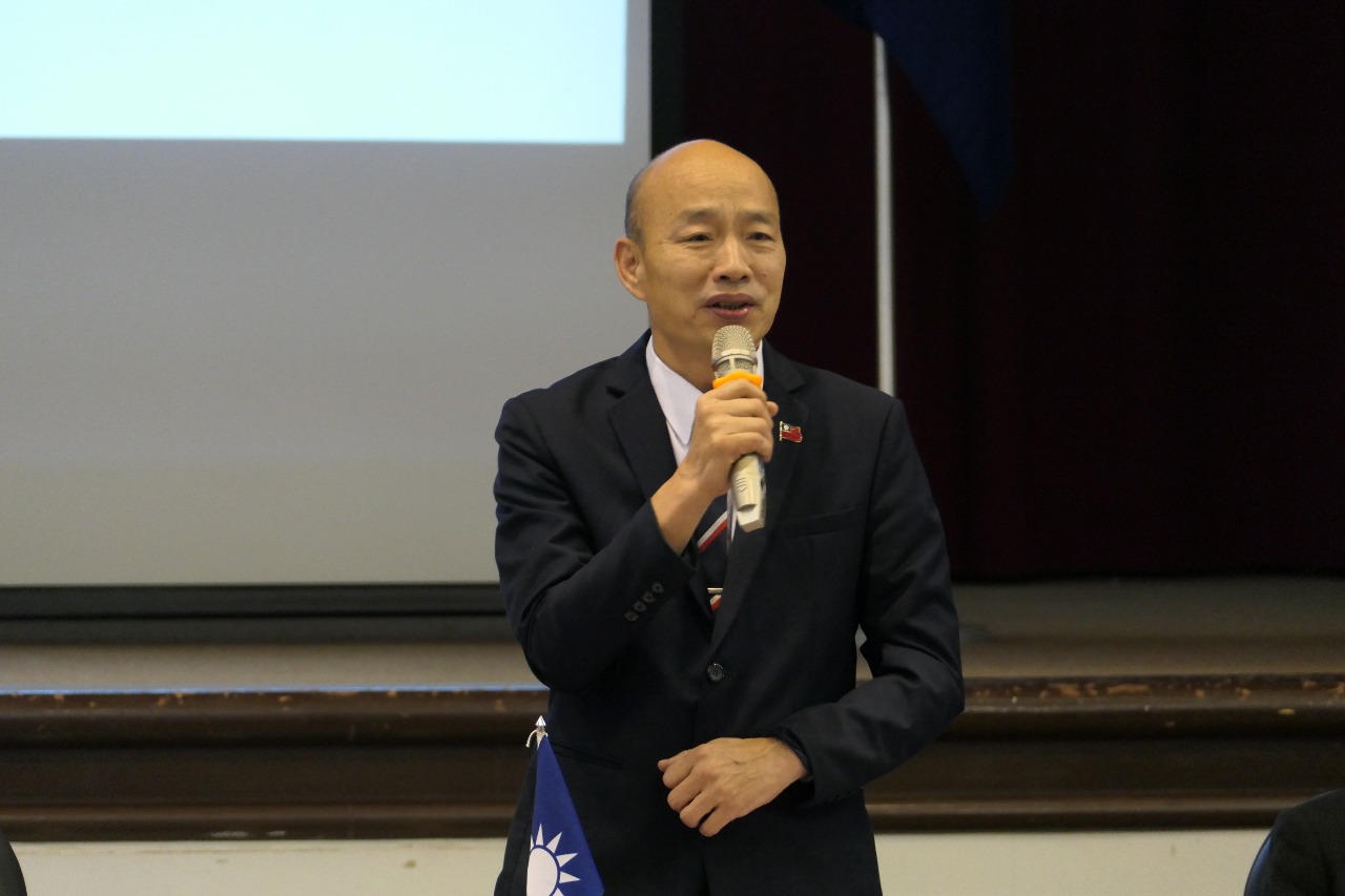 立法院長韓國瑜。(趙婉淳 攝)
