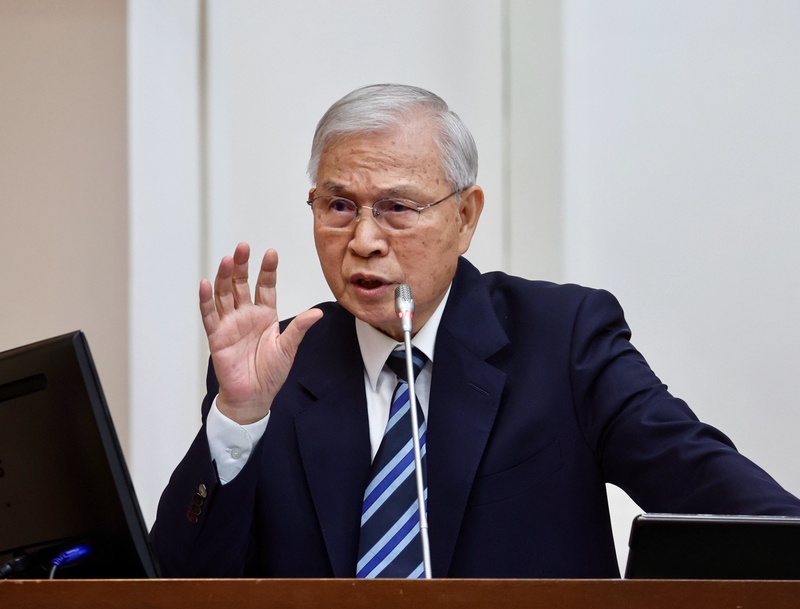 中央銀行總裁楊金龍。資料照。