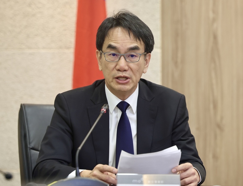 行政院27日宣布人事調整，由數位發展部政務次長林宜敬(圖)升任部長。(檔案照)