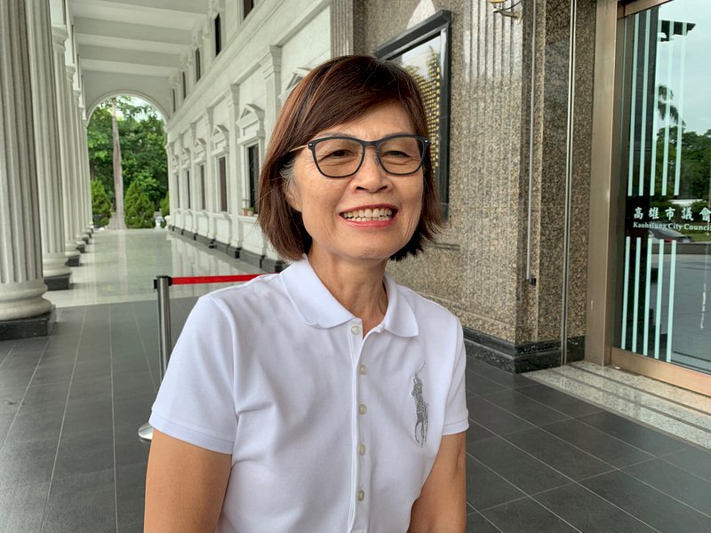 國民黨籍前高雄市議長曾麗燕。資料照。