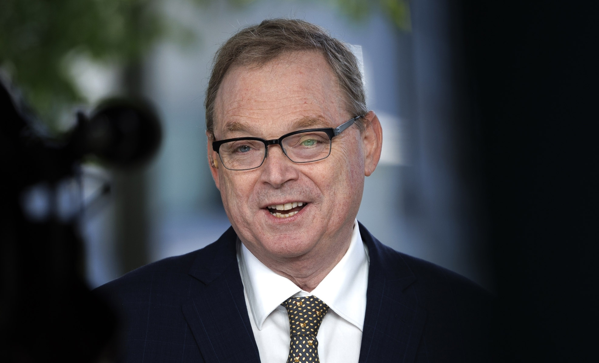 美國白宮國家經濟顧問哈塞特（Kevin Hassett）。資料照。(美聯社/達志影像)