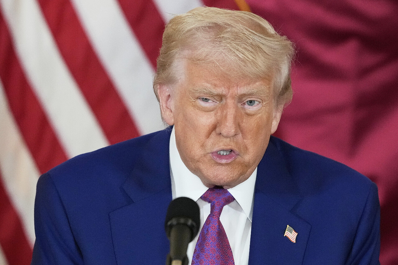 美國總統川普(Donald Trump)。資料照。