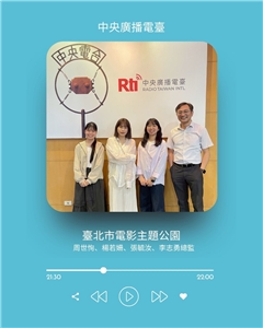 《礙玩樂》主持人倚樂，專訪城西營運部總監李志勇、剝皮寮營運組資深專員張毓汝、臺北市電影主題公園營運專員楊若姍、西門紅樓公眾服務處專員周世恂（Molly）