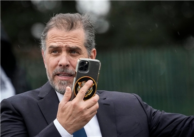 美國前總統拜登的兒子韓特(Hunter Biden)。 (AFP/檔案照片)