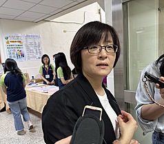 衛福部醫事司司長劉越萍。資料照。
