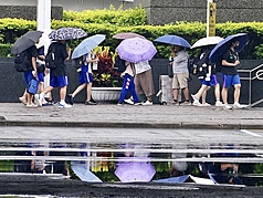 午後天氣不穩定，西半部及山區有局部大雨。