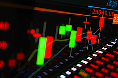 台股22日早盤一度上漲逾百點，隨後翻黑。資料照。(圖:中央社)