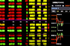 台股21日早盤最高達23904點附近，上漲278點。(資料照片)
