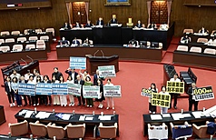 立法院會15日三讀通過「丹娜絲颱風及728豪雨災後復原重建特別條例」，經費上限由政院版的新台幣
560億元，增加為600億元。
