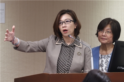 台北市信義區情殺案掀保護令無效討論。衛福部次長林靜儀（左）31日強調，除了保護令，依現行家庭暴力防治法，必要時可申請安置「讓加害人找不到」。中央社記者王騰毅攝 114年7月31日 (圖：中央社)