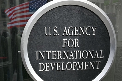 美國國際開發總署(USAID)。(AFP)(資料照)