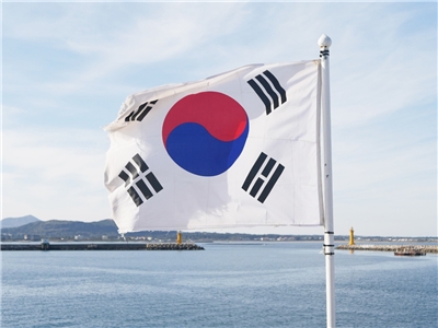 韓國將試辦每週4.5天工時，推進兌現李在明競選承諾。韓國國旗。(圖：Pixabay)