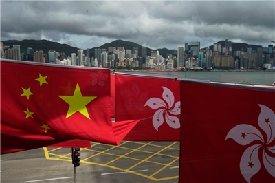 香港政府拒絕延長彭博社記者鍾碧琪簽證，沒有任何解釋。(美聯社/達志影像)