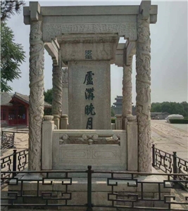 北京郊外盧溝橋。( 徐全拍攝)