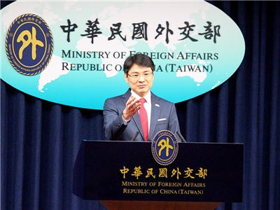 美韓外長會晤時強調台海和平穩定對於國際安全繁榮不可或缺，外交部發言人蕭光偉1日回應指出，彰顯台海和平穩定已是國際共識與共同利益 (央廣檔案/記者王照坤 攝)