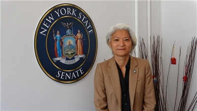 前紐約州參議員曲怡文。 (檔案照)