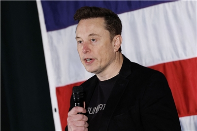 美國富豪馬斯克(Elon Musk) 怒告蘋果與OpenAI。 (檔案照)