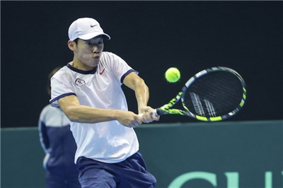 台灣網球一哥曾俊欣（資料照片)