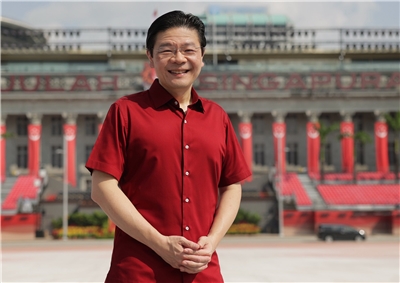 8月9日是新加坡建國60年國慶，新加坡總理黃循財8日晚間發表談話。 (圖:X@LawrenceWongST)