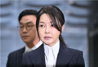 韓國前第一夫人金建希。 (AFP)