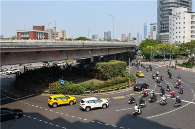 位於台北市基隆路、羅斯福路的公館圓環即將走入歷史。(中央社)