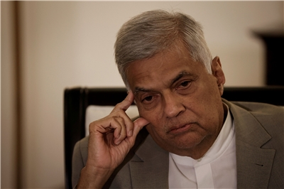斯里蘭卡前總統威克瑞米辛赫(Ranil Wickremesinghe)。