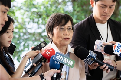 中央災害應變中心指揮官內政部長劉世芳。資料照片（楊仁翔攝）