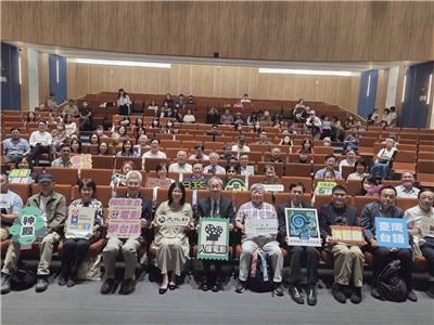 中正紀念堂演藝廳變身電影院，8月22日起首推18部台語人權電影免費放映。(江昭倫 攝)