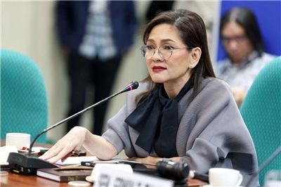菲律賓參議員洪迪薇（Risa Hontiveros）。 (圖：fb@Senator Risa Hontiveros)