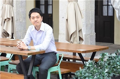 香港前民主派立法會議員許智峯。資料照片。(臉書)